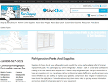 Tablet Screenshot of coldsupply.com